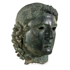 Bronze head of Apollo: the 'Chatsworth Head'